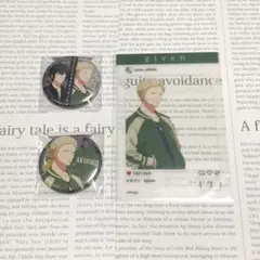 映画 ギヴン DMMスクラッチ 　梶 秋彦　SNS 風 クリアカード　缶バッジ