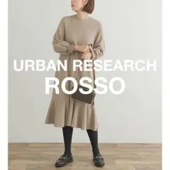 URBAN RESEARCH ROSSO ニットワンピース ベージュ