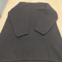 タグなし新品 SLOBE IENA スローブ　イエナ　黒 ニットワンピース 長袖