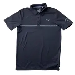Puma ブラックポロシャツ メンズウェア