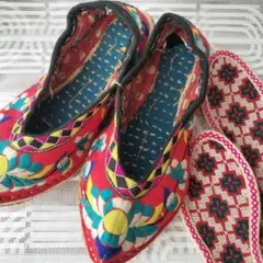 エスニック 刺繍 布靴 少数民族 希少 レア ビンテージ ミャオ族 トン族 エスニック 刺繍 布靴 少数民族 希少 レア ビンテージ ミャオ族 トン族