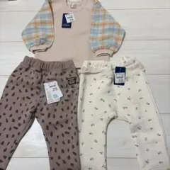 西松屋 ベビー トップス パンツ まとめ売り 保育園着 幼稚園着 80 セット