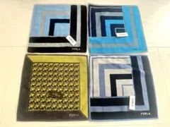 FURLA ハンカチ 4枚セット