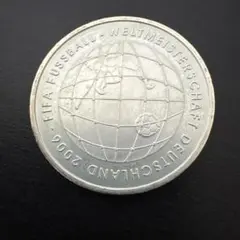 1998年 フランス ワールドカップ 公式 10F 銀貨 ブラジル 証明書・箱付