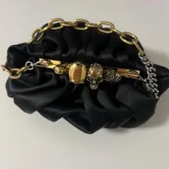 美品 Alexander McQUEEN バッグ スカル リングハンドルのサムネイル
