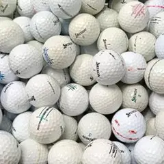 101★ ロストボール スリクソン 各種混合 ホワイト 100球 B