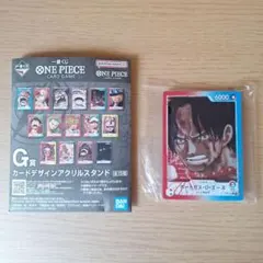 一番くじ ワンピース カードゲーム G賞 カードデザインアクリルスタンド　エース