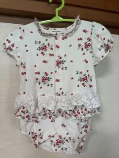 Sense of Wonder いちご柄ロンパース