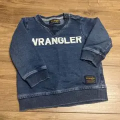 WRANGLER デニムブルー トレーナー