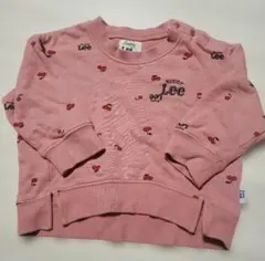 BUDDY LEE☆サクランボ柄長袖裏毛トレーナー　80サイズ　ベビー　女の子