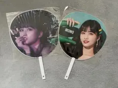 TWICE モモ うちわ 2枚セット