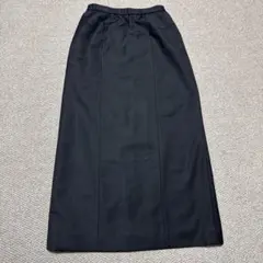 [レリアン] 黒 タイトスカート スリット入り