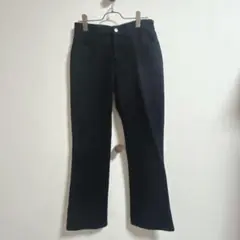 BOBSON LADY'S カジュアルパンツ　黒　W66 秋冬のサムネイル