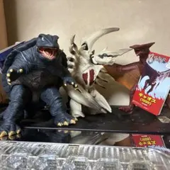 ムービーモンスターシリーズ ガメラ ソフビ 3体セットのサムネイル