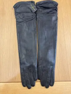 jennifer ダークブラウンレザー ロンググローブ　手袋　羊革