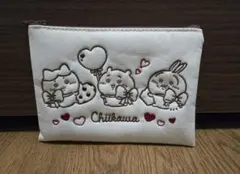 ちいかわ ポーチ/ミニポーチ　白　美品