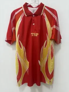 TSP 卓球用ユニフォーム 赤/黄