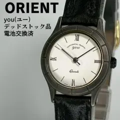 未使用品 ORIENT you オリエント ユー クォーツ時計 電池交換済