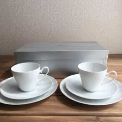 rosenthalローゼンタール ロマンスホワイトカップ＆ソーサートリオのサムネイル