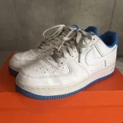 NIKE AIR FORCE 1 ホワイト ブルー　27.5のサムネイル