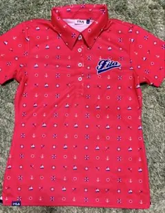 FILA レディースポロシャツ M 赤