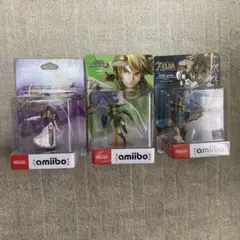 amiibo スマブラ　ブレスオブザワイルド　リンク　ゼルダ姫