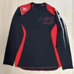 美品L ミズノ　長袖メッシュトレーニングウェア　　バレー　部活