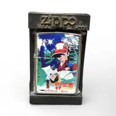 コラボ/Zippo/ライター/釣りキチ三平/限定/2003年/シリアルNo/中古