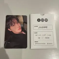 US限定 BTS ARIRANG Target トレカ Jhope ホソク