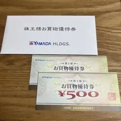 ヤマダ電機 株主優待券 1000円分