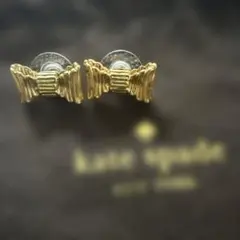 kate spade new york リボン ピアス ゴールドのサムネイル
