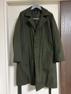 nano・universe 中綿入りモッズコート オリーブ