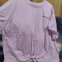 Champion チャンピオン ピンク Tシャツ 半袖XL