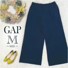 GAP　ギャップ　ワイドパンツ　ネイビー　M