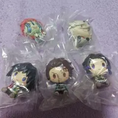 鬼滅の刃　上弦の参　一番くじ　E賞ちょこのっこ フィギュア　5体コンプ