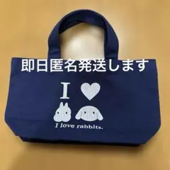 美品　うさぎ　ミニトートバッグ　うさフェス