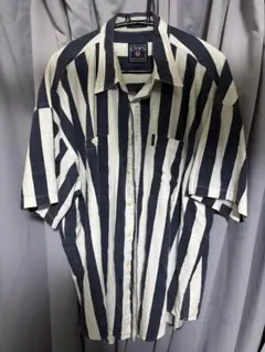 CHAPS RALPH LAUREN ストライプ 半袖シャツ XLのサムネイル