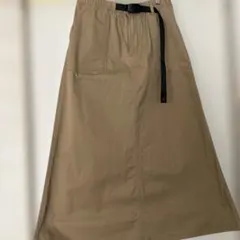 グラミチ ベイカースカート　ベージュ