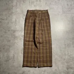 80s Dior Monsieur スラックス チェック