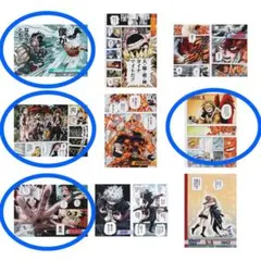 僕のヒーローアカデミア 名場面ポスター 3 緑谷 雄英生徒 ホークス 死柄木弔
