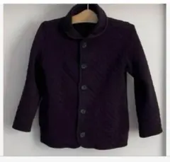 キルティング　ジャケット　ネイビー