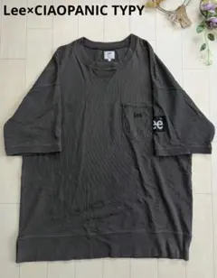 【Lee×CIAOPANIC TYPY】 スウェットt チャコール