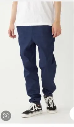 新品未使用　シップス　カラーズ　デニムリブパンツのサムネイル