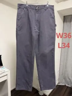 carhartt カーハート ナス紺 ダックペインターパンツ B11 PTB - メルカリ