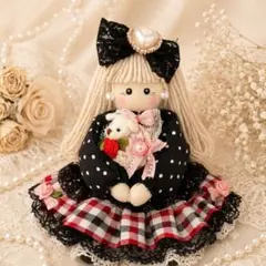 みえりん♥様 ハンドメイド ドールチャーム バッグチャーム お人形