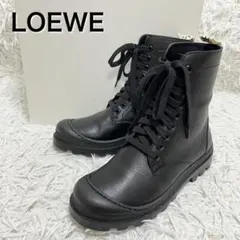 LOEWE ロエベ 39サイズ コンバットブーツ レースアップ レディース LOEWE ロエベ レースアップブーツ SIERRA ANKLE BOOT 大きい