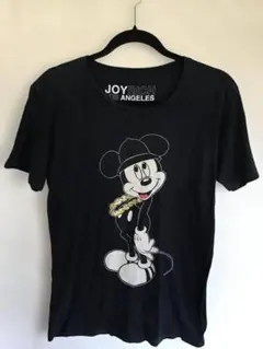 【名作コラボ】ジョイリッチ ディズニー ミッキー Tシャツ S 黒 ストリートのサムネイル
