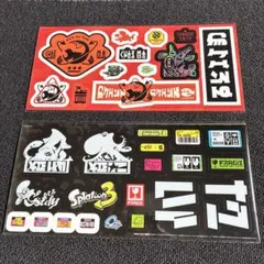 スプラトゥーンイカすテッカー6枚セット ステッカー プラチナポイント交換グッズ