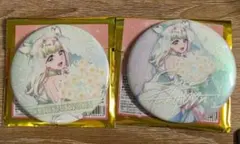 キミプリ感謝祭 キュアズキューン 缶バッジ2枚セット