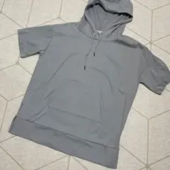 【美品】Madresstyle 半袖 ブルーグレー プルオーバー M